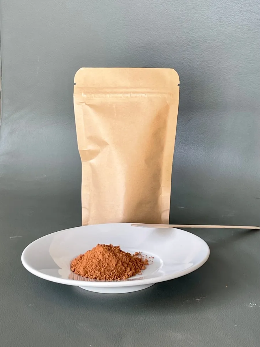Pigment naturel terracotta en argile pour wax de surf Glassy