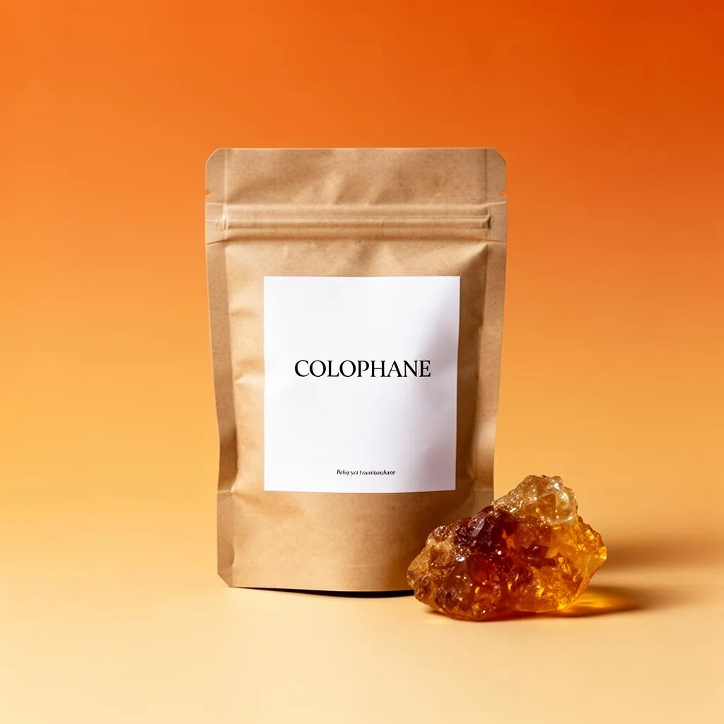 Recharge Colophane : packaging GLASSY