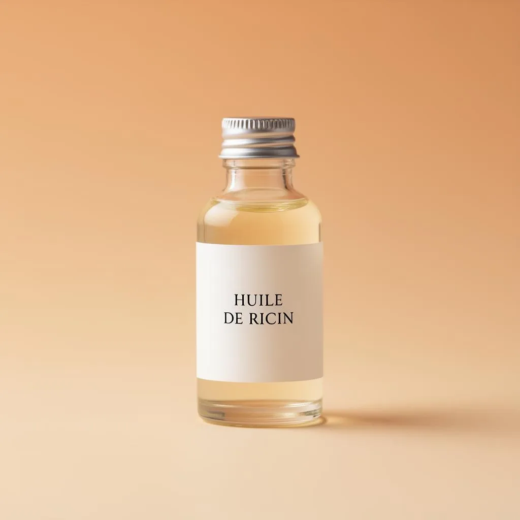 Recharge Huile de ricin : packaging GLASSY